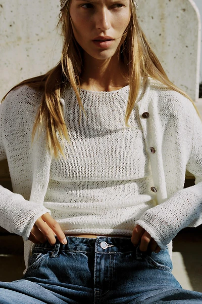 CHUNKY KNIT CARDIGAN