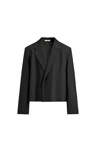 CROPPED SUIT BLAZER