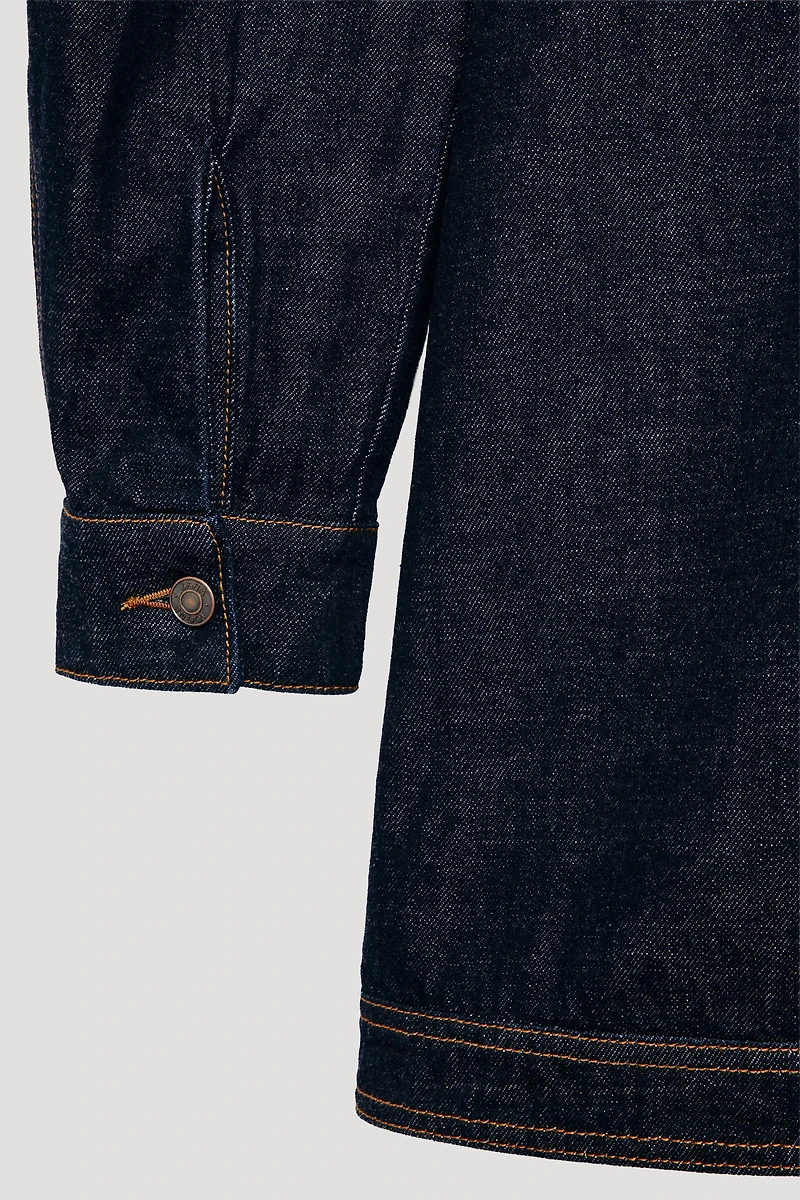 LIMITED EDITION JEWELED DENIM DRESS