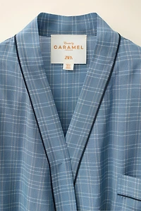 PLAID DRESS CREATED BY CARAMEL LONDON X ZARA