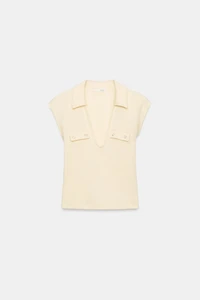 RIBBED TAB TOP