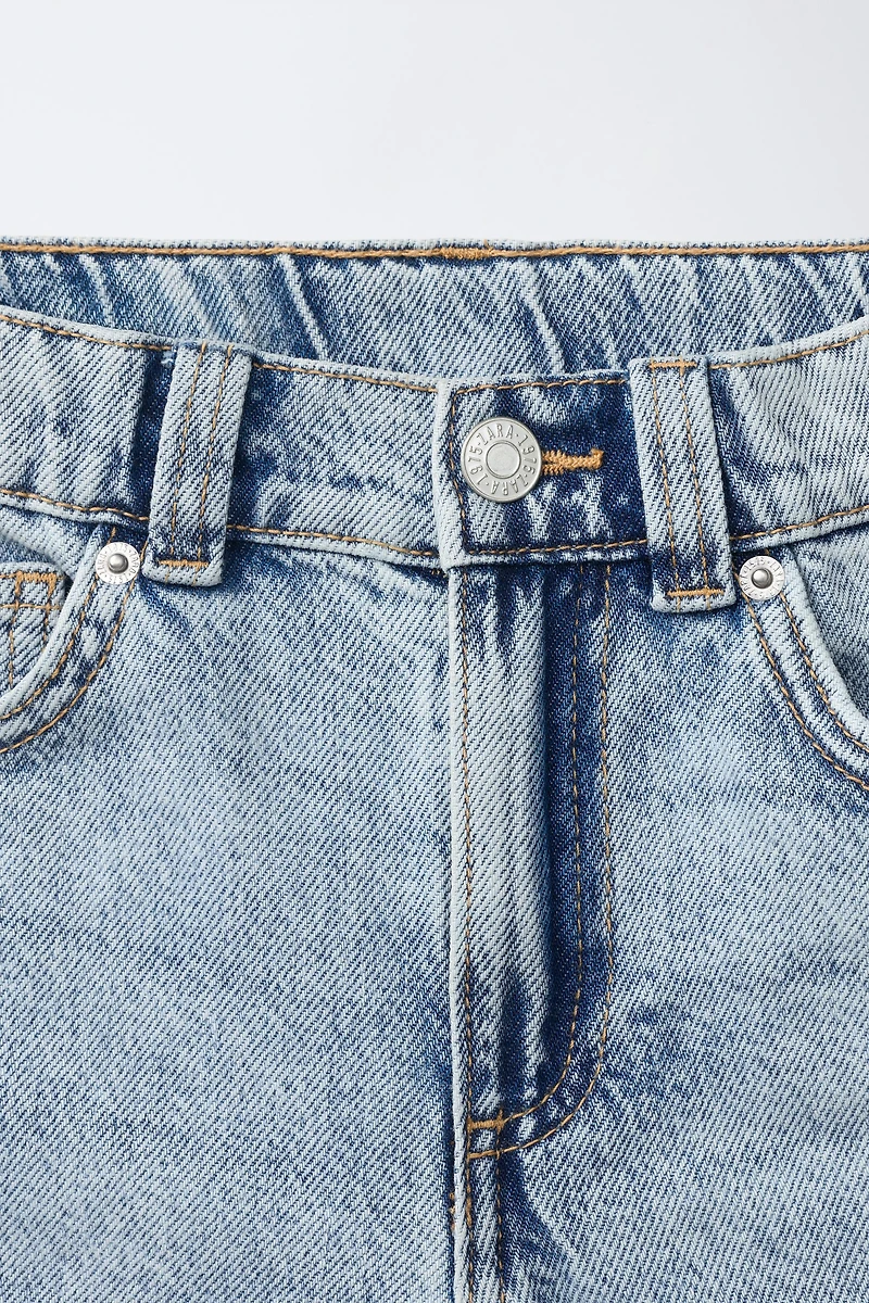 STAR DENIM SHORTS