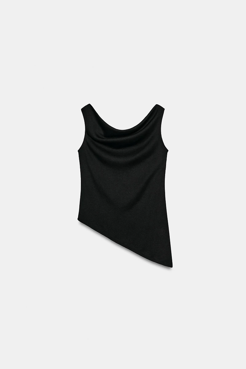 ASYMMETRIC RUSTIC TOP