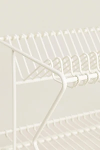 METAL DISH RACK WITH TRAY