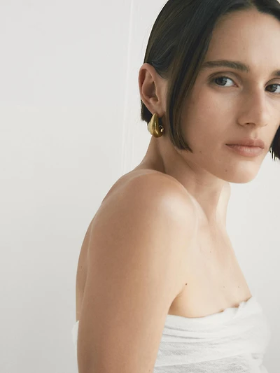 Hazelnut earrings