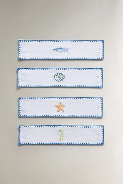 RAMIE NAPKIN HOLDERS (SET OF 4)
