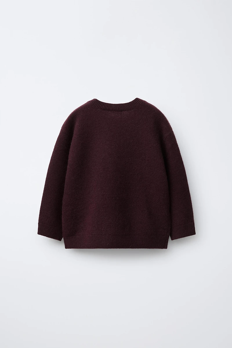 100% CASHMERE KNIT SWEATER
