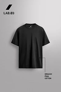 COTTON BLEND TECHNICAL T-SHIRT