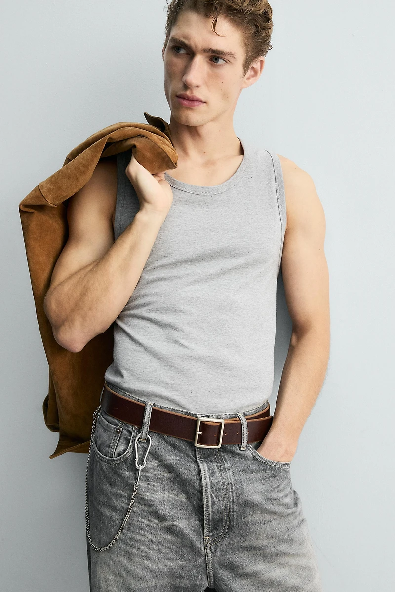 LIMITED EDITION TANK TOP WITH BINDING