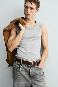 LIMITED EDITION TANK TOP WITH BINDING