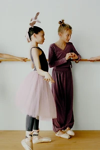 BALLET RIBBED PANTS