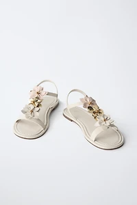 FLORAL SANDALS