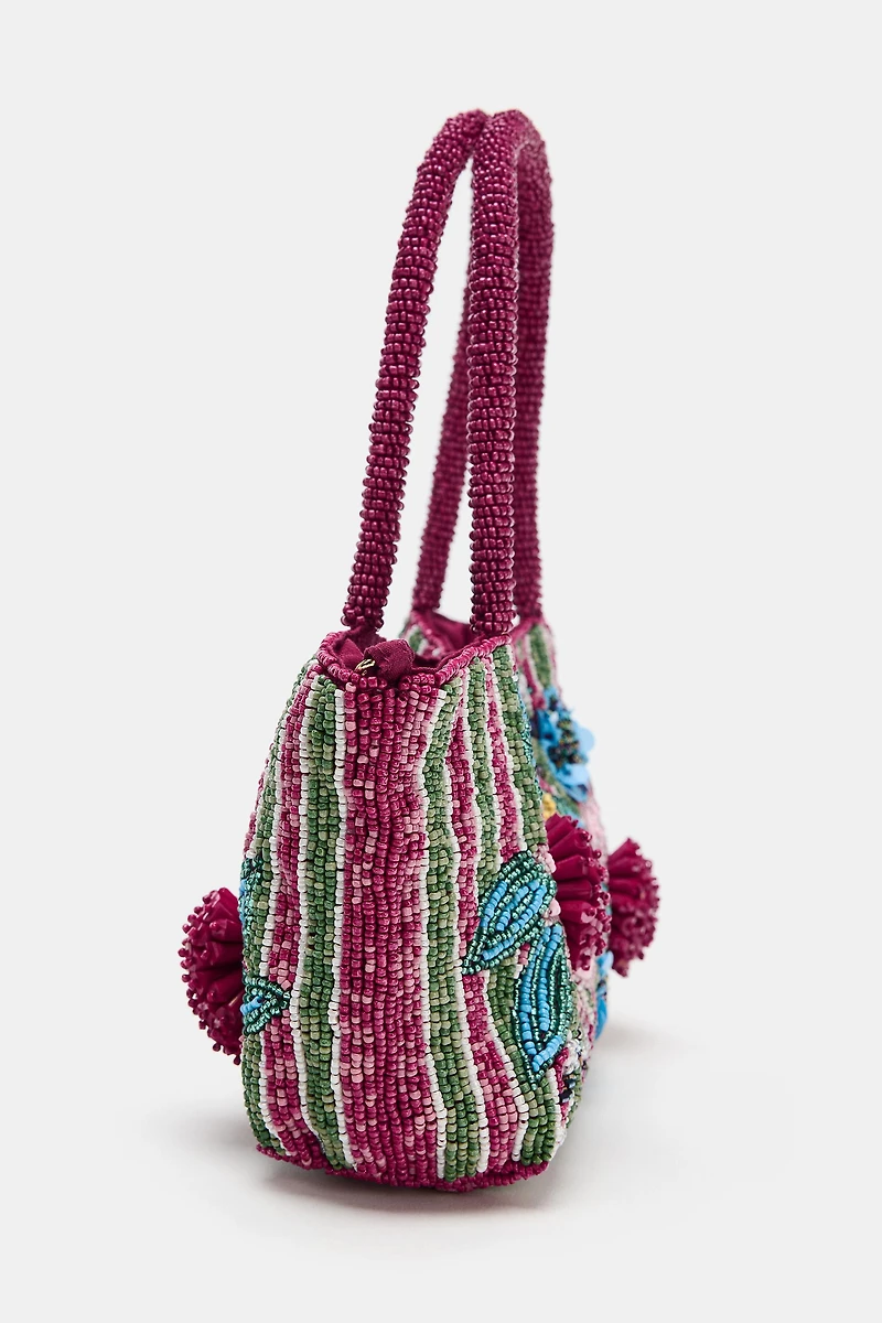 BEADED MINI BAG