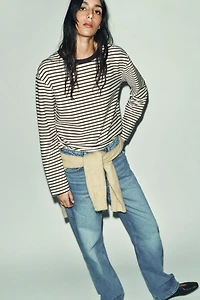 STRIPED LONG SLEEVE T-SHIRT