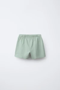 SOLID POLO AND BERMUDA JOGGING SET