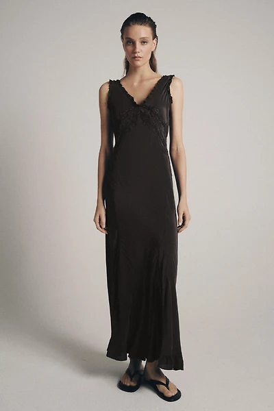 ROBE LONGUE BRODERIES ZW COLLECTION