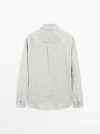 Regular fit striped shirt