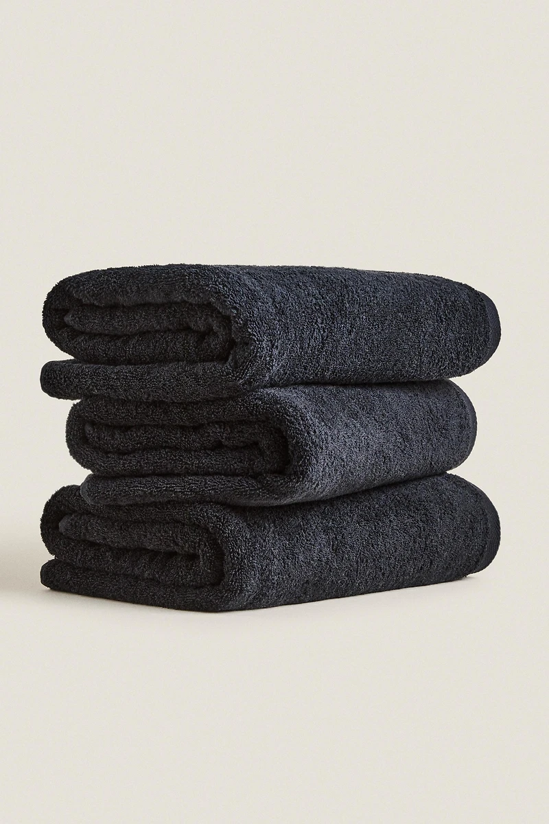 PLAIN COTTON TERRYCLOTH BATH TOWEL (500 GXM²)
