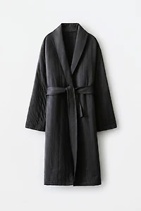 LONG QUILTED DRESSING GOWN