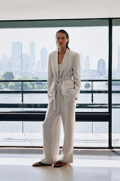ZW COLLECTION SATIN BLAZER