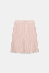 GODET MIDI SKIRT