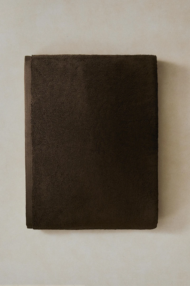 SERVIETTE DE BAIN ÉPONGE COULEUR