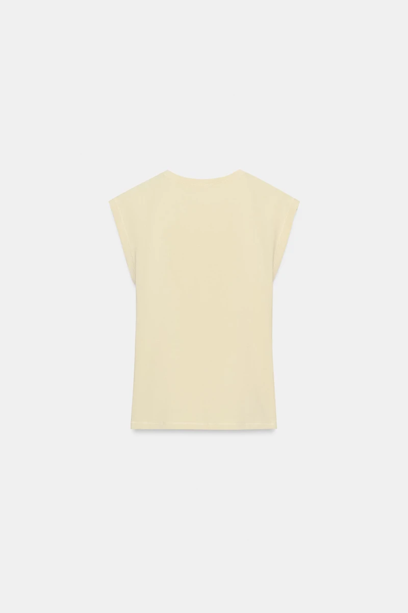 COTTON BLEND T-SHIRT