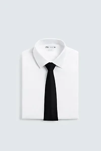 100% WOOL TEXTURED TIE