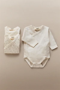 PACK DE BODIES BÉBÉ IMPRIMÉS