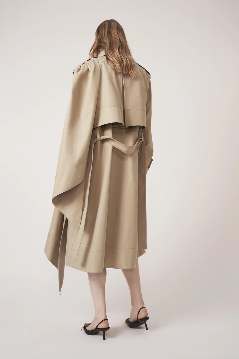 2-IN-1 REMOVABLE VEST TRENCH COAT - THE ITEM ZARA WOMAN