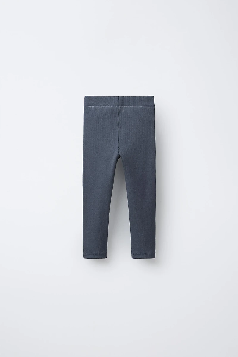LEGGING CÔTELÉ ÉTIQUETTE