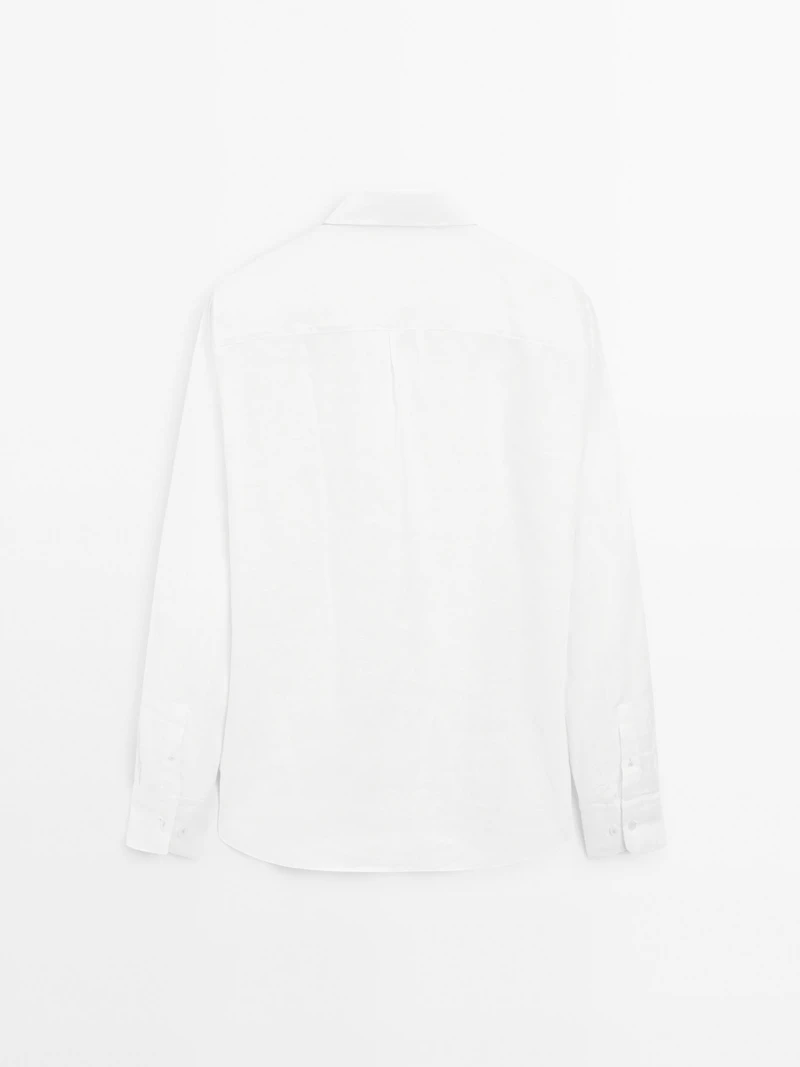 Chemise regular fit twill léger