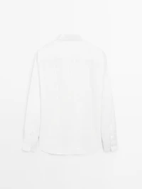 Chemise regular fit twill léger