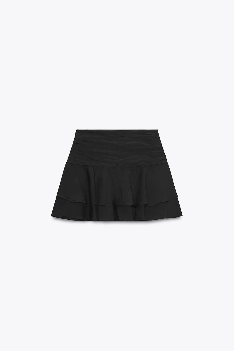 RUFFLE SKORT