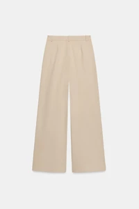 HIGH-RISE WIDE-LEG TROUSERS