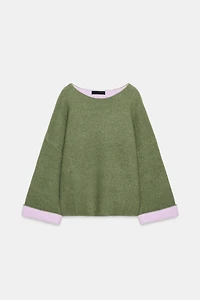 COMBINATION KNIT JUMPER