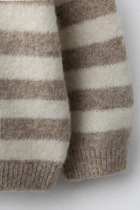 STRIPED KNIT JUMPER