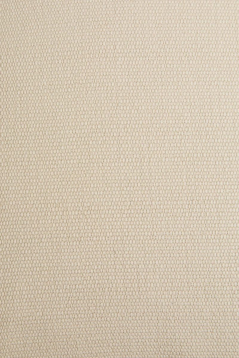 TEXTURED COTTON THROW PILLOW COVER