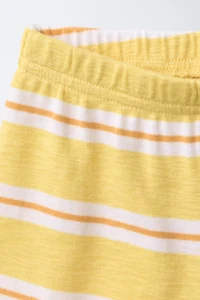 ENSEMBLE T-SHIRT ET BERMUDA À RAYURES