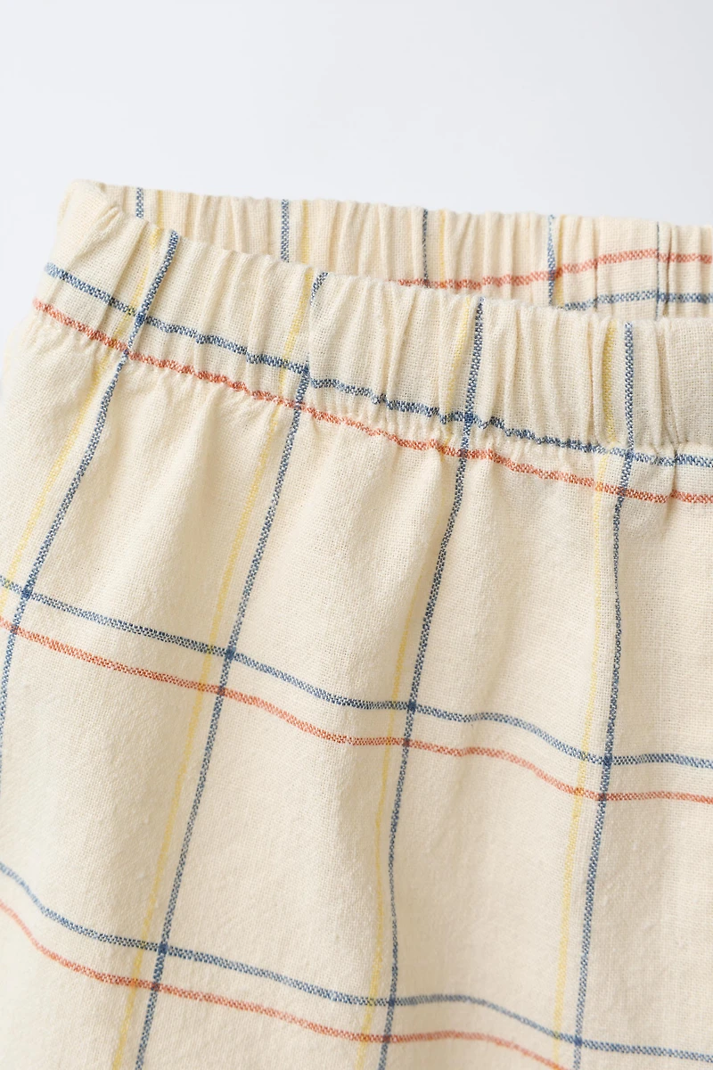 PLAID SHORTS