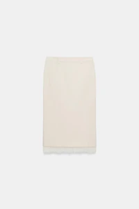 LACE MIDI SKIRT