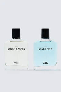 GREEN SAVAGE + BLUE SPIRIT EDT 2X100 ML (3.4 FL. OZ)