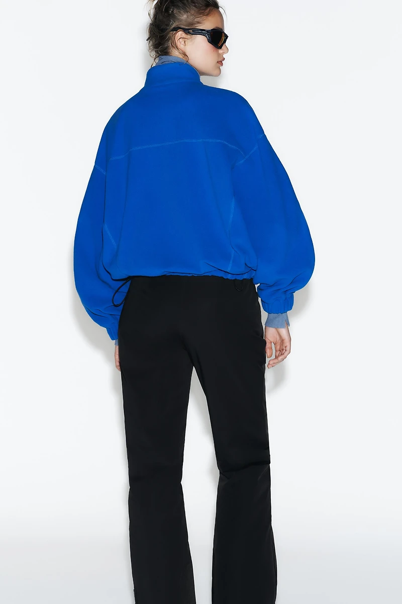 OVERSIZED SOFT-TOUCH SKI COLLECTION JACKET