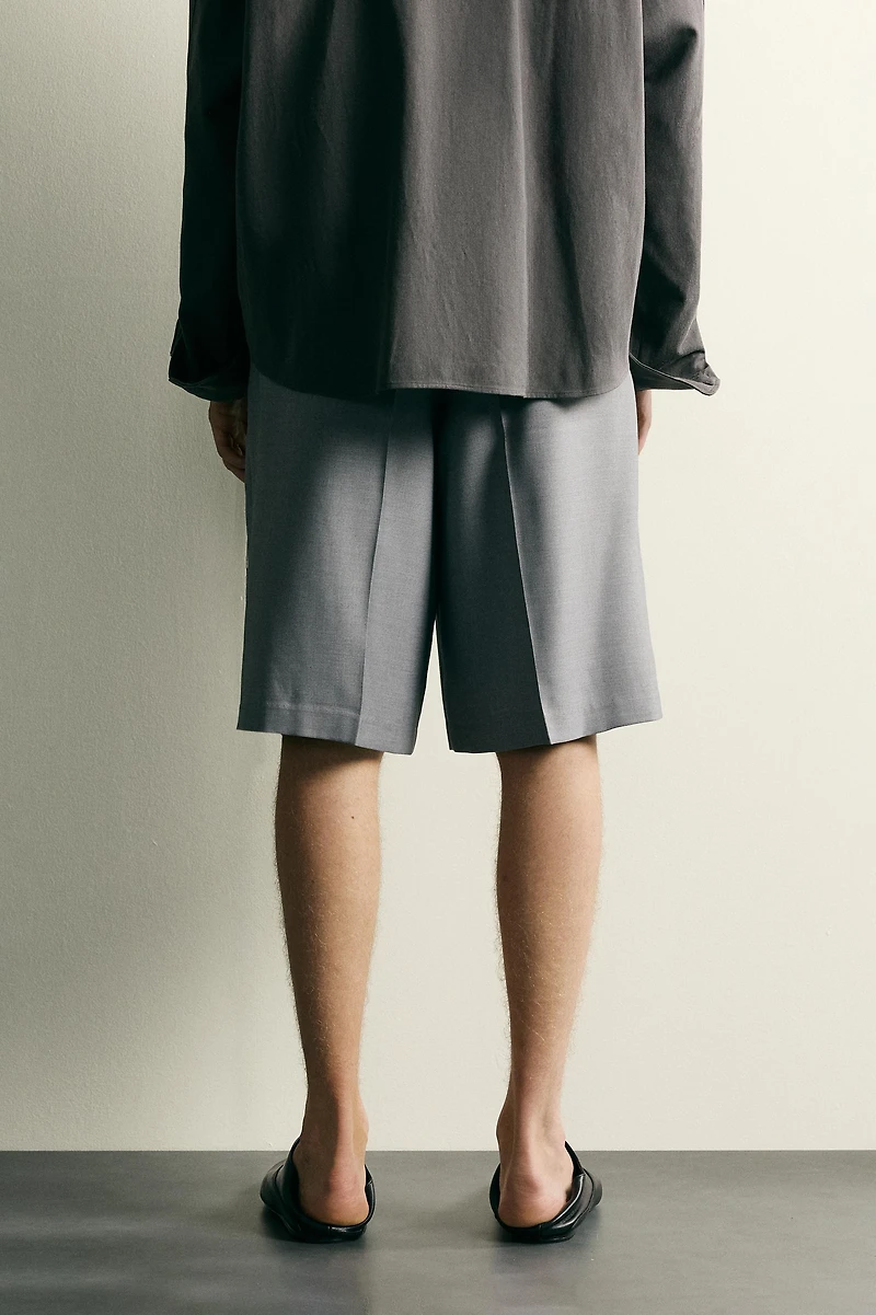 RELAXED FIT CARGO SHORTS