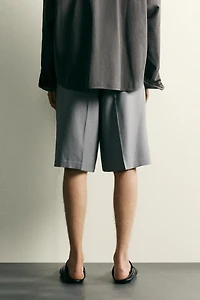RELAXED FIT CARGO SHORTS