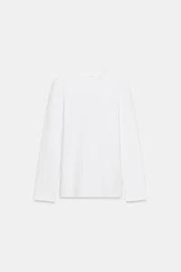 T-SHIRT À MANCHES LONGUES INTERLOCK