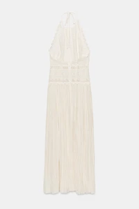 ROBE MI-LONGUE DENTELLE ZW COLLECTION