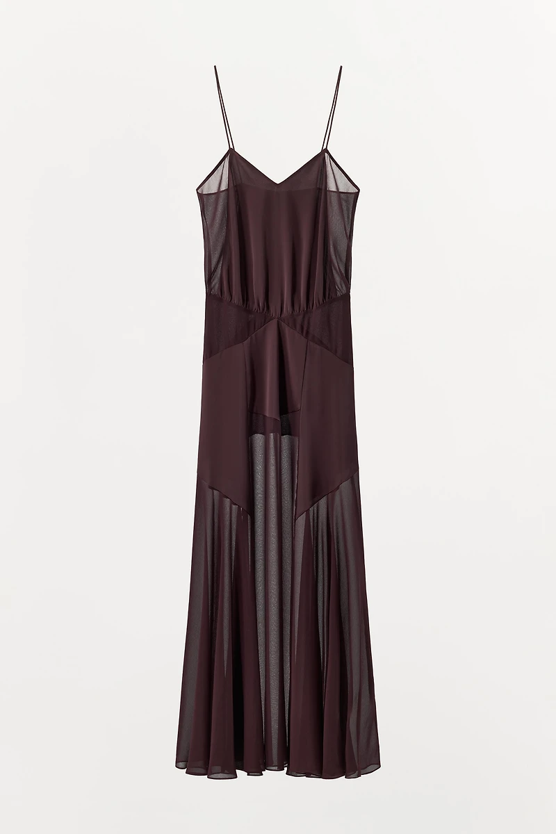ROBE LONGUE COMBINÉE