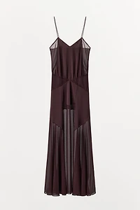 ROBE LONGUE COMBINÉE