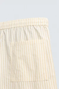 RELAXED FIT CONTRAST STRIPE PANTS